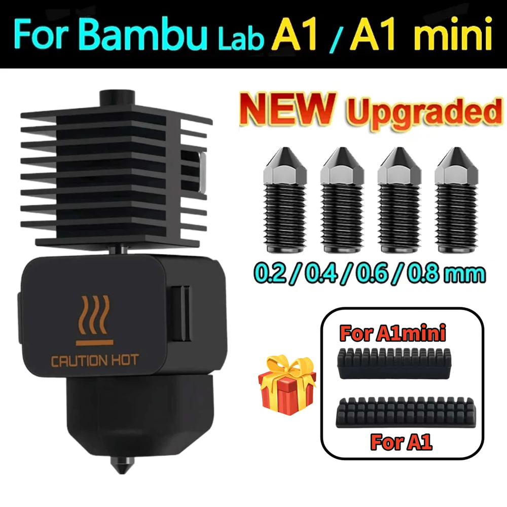 Nozzle 0.4Mm Hardened - Zestaw do modernizacji hotendu do Bambu