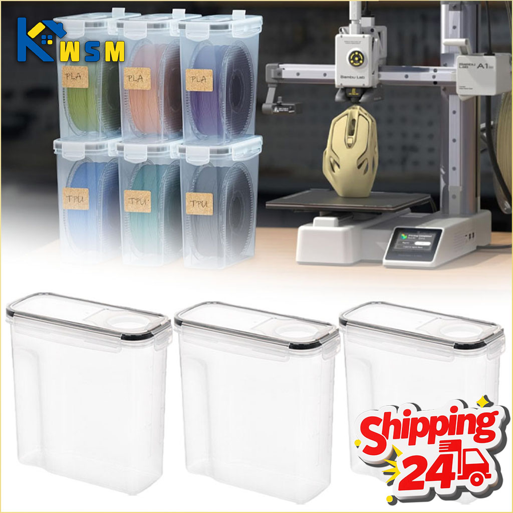3D Printing Deck Box - 1-4 szt. Pudełko do suszenia filamentu