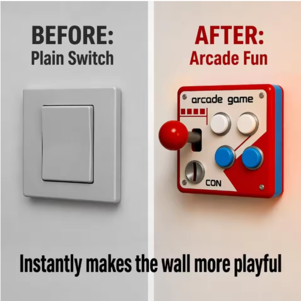 3D Printing Jobs - Retro Osłona na Joystick Arcade, Bezprzewodowa