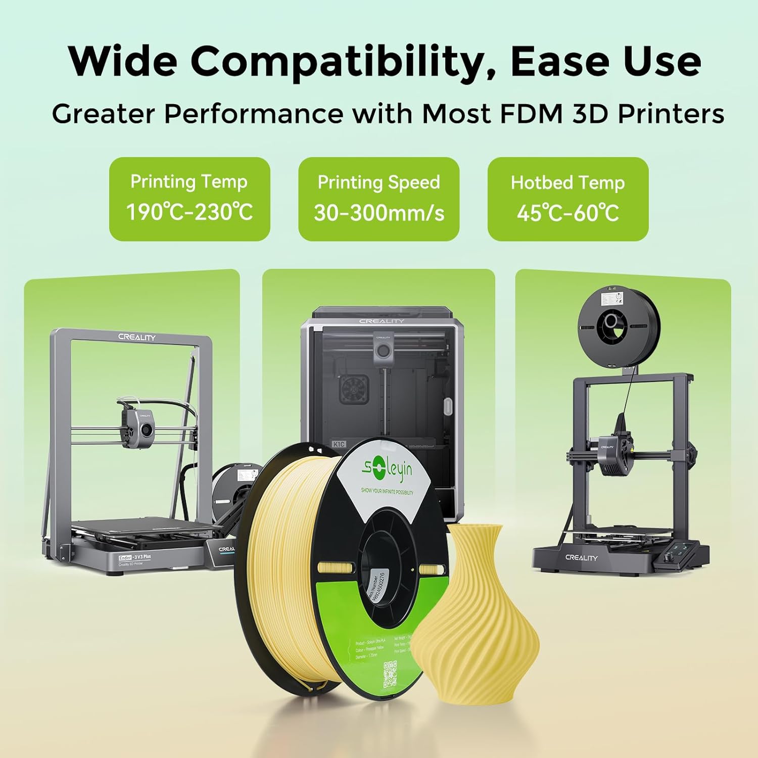 3D Printing Result - Filament do drukarek 3D Creality Premium