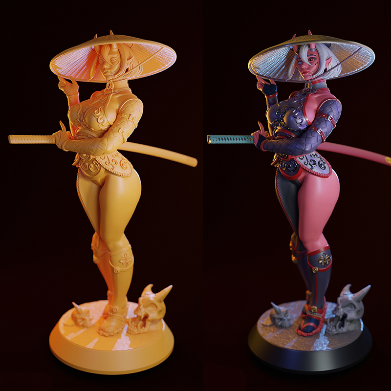 3D Printing Character - 2 style Postać z gry 6088