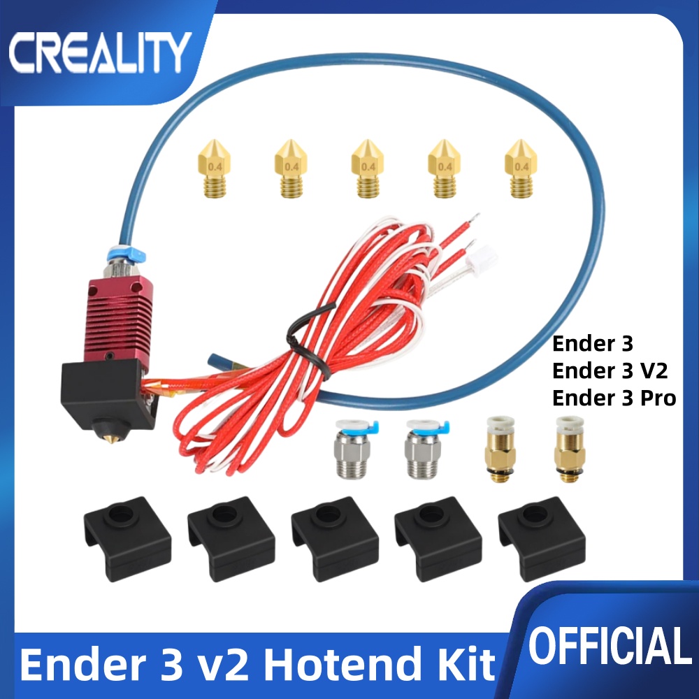 Motherboard 3D Printer - Creality Upgrade Ender 3 Hotend, zmontowana
