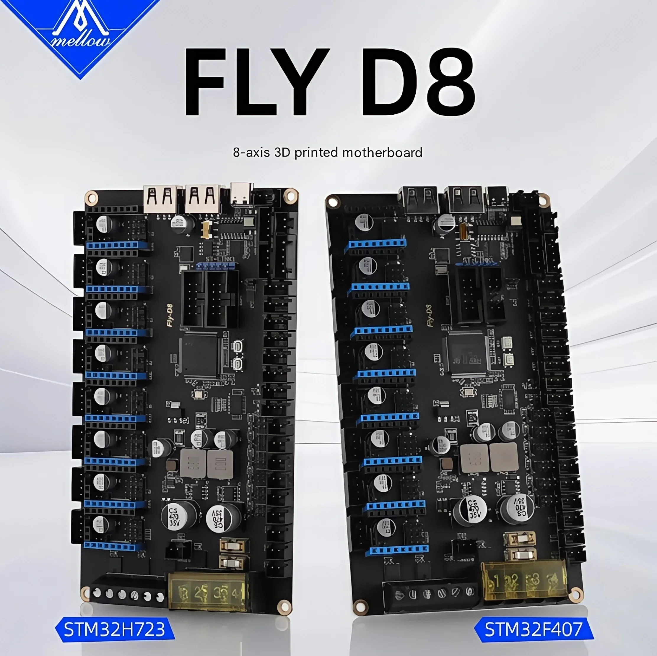 Płyta główna Mellow Fly 3D D8  – Motherboard 3D Printer recenzja i cena