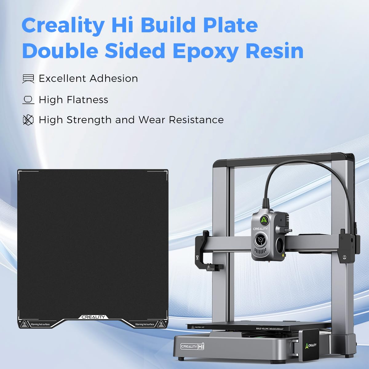 Płyta robocza Creality Hi z ży – 3D Printing Epoxy Resin recenzja i cena