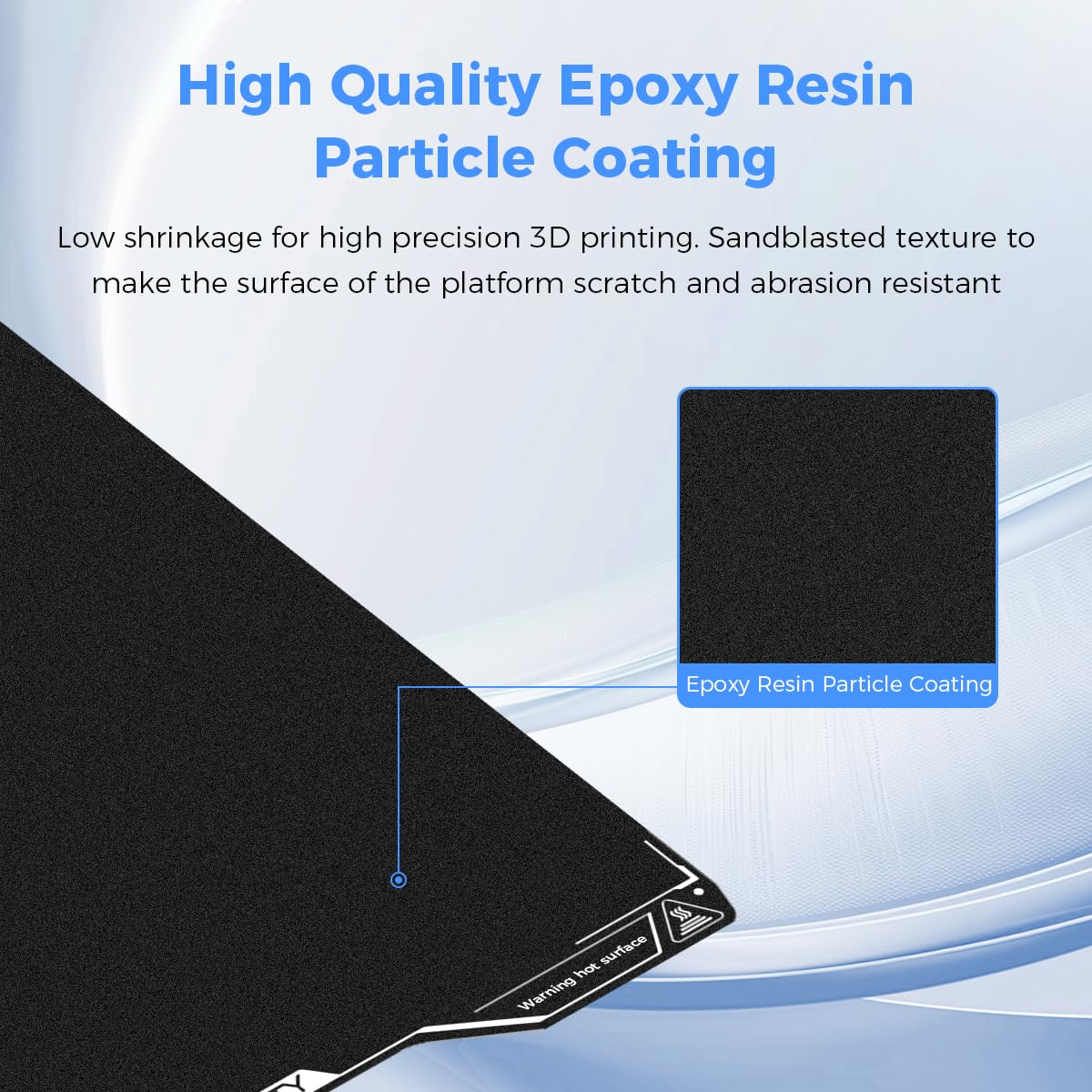 Płyta robocza Creality Hi z ży – 3D Printing Epoxy Resin recenzja i cena