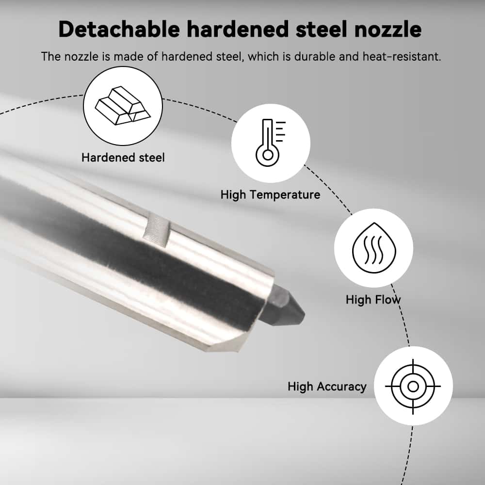 Ulepszony hotend Bambu Lab P2S – Nozzle 0.4Mm Hardened recenzja i cena