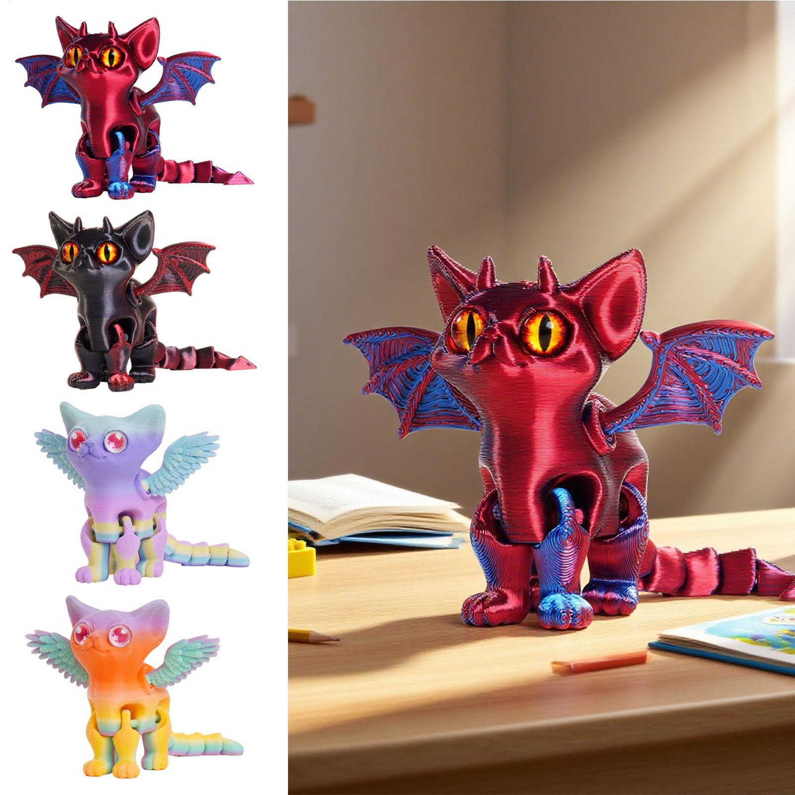 Druk 3D Zwierzęta Druk 3D Kot  – 3D Printing Character recenzja i cena