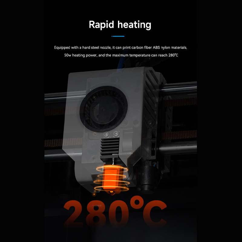 Hotend do Qidi X plus 3 / X ma – Nozzle 0.4Mm Hardened recenzja i cena