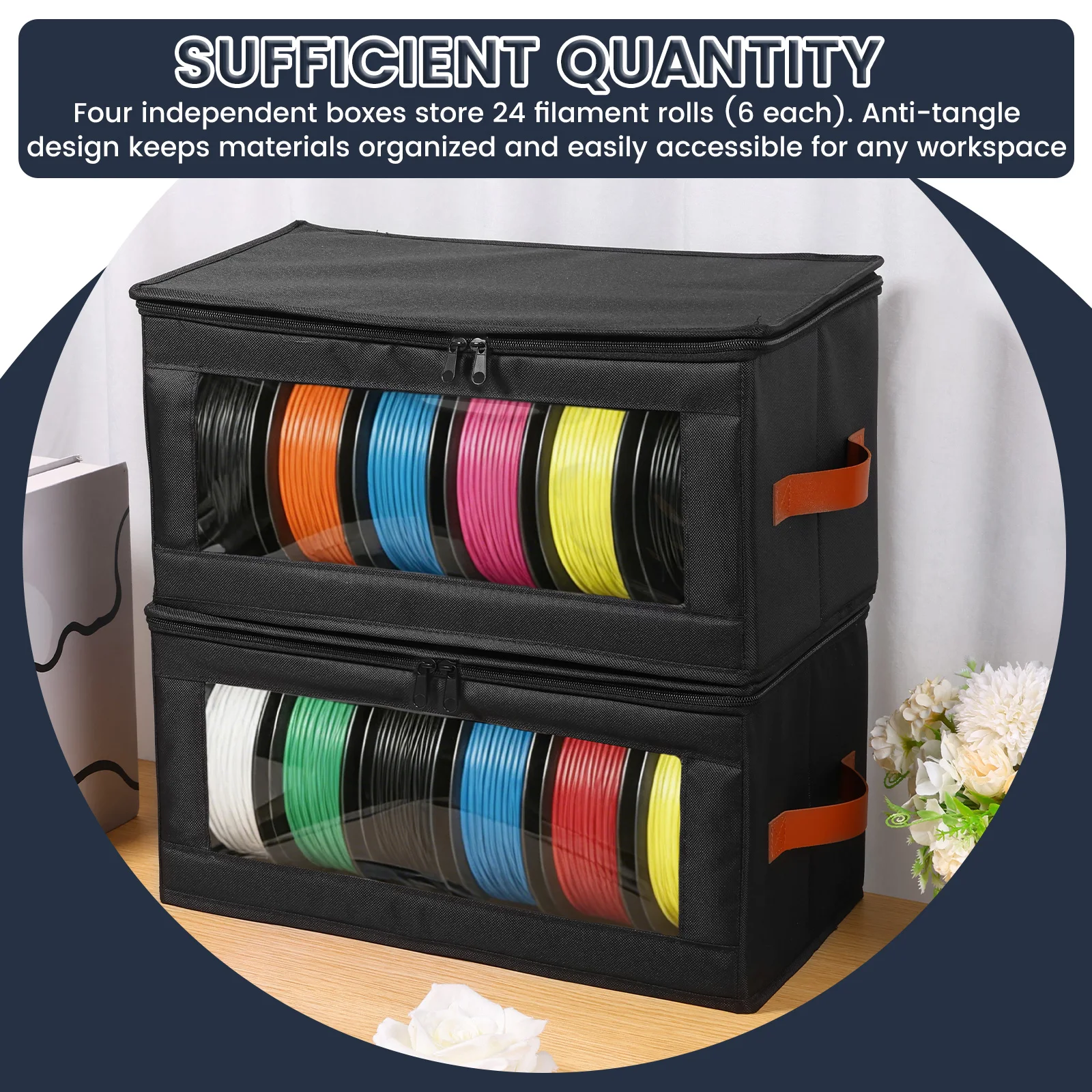 4 szt. Pojemniki na filament o – 3D Printing Deck Box recenzja i cena