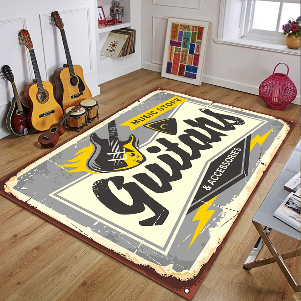 Dywaniki Retro z Motywem Muzyk – 3D Printing Guitar recenzja i cena