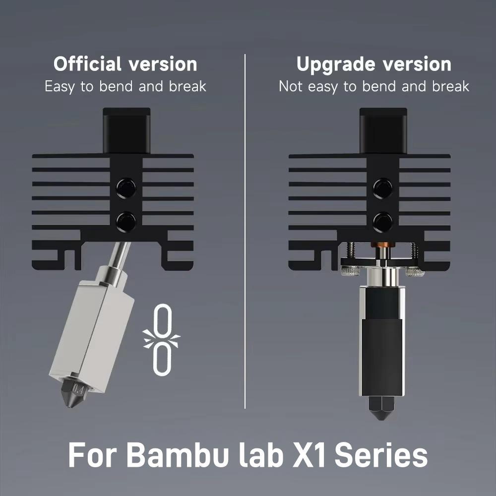 Kompletny hotend do Bambu Lab  – Nozzle 0.4Mm Hardened recenzja i cena
