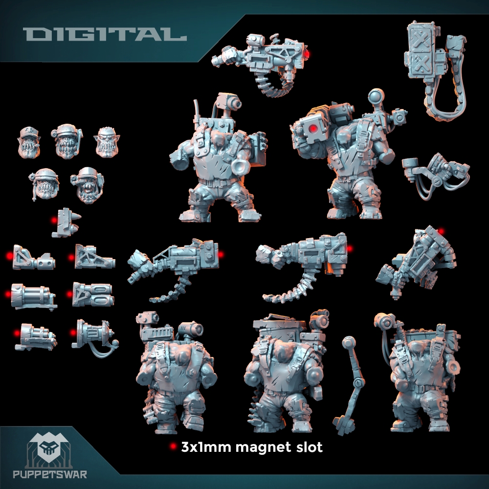 Orc Ultimate Badasses Squad, f – 3D Printing Jobs recenzja i cena