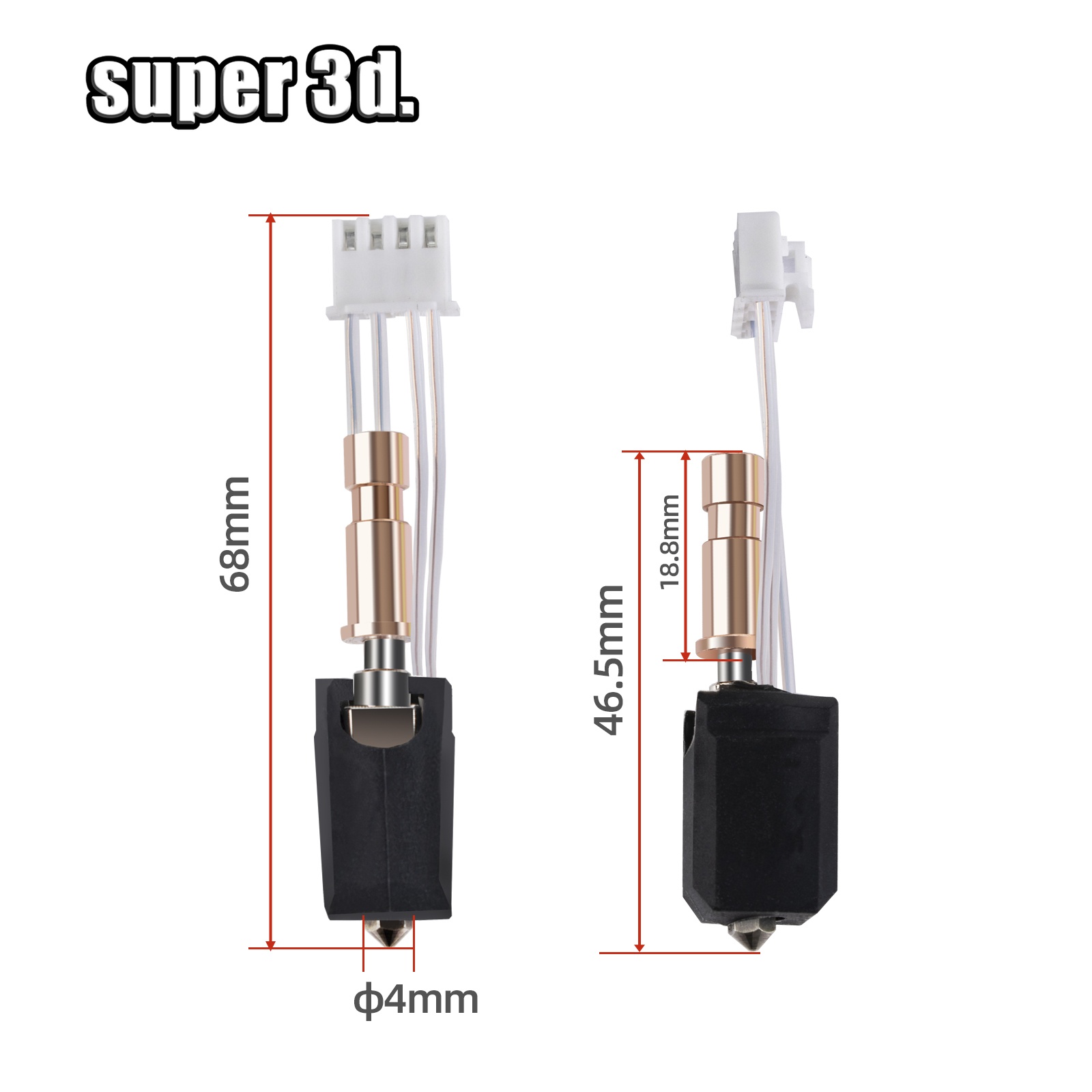Zestaw ulepszonych hotendów An – Nozzle 0.4Mm Hardened recenzja i cena