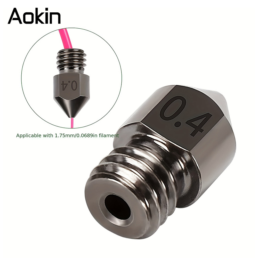 1/5/10 SZTUK Dysza MK8 Ulepszo – Nozzle 0.4Mm Hardened recenzja i cena