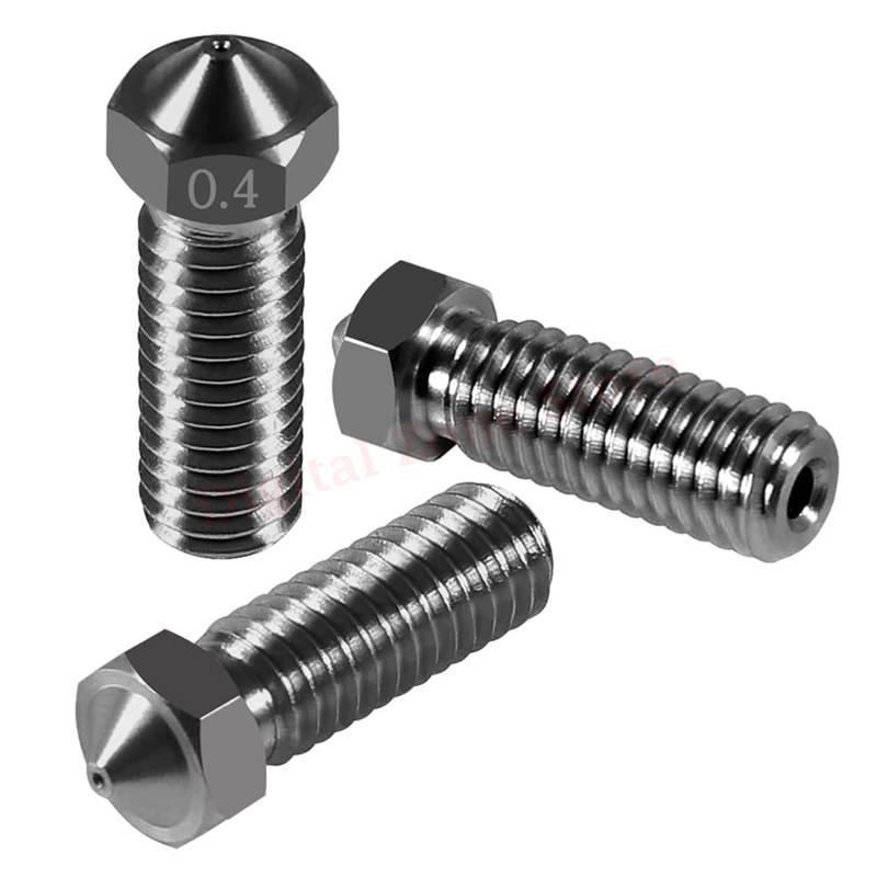 10pcs V6 stal hartowana wulkan – Nozzle 0.4Mm Hardened recenzja i cena