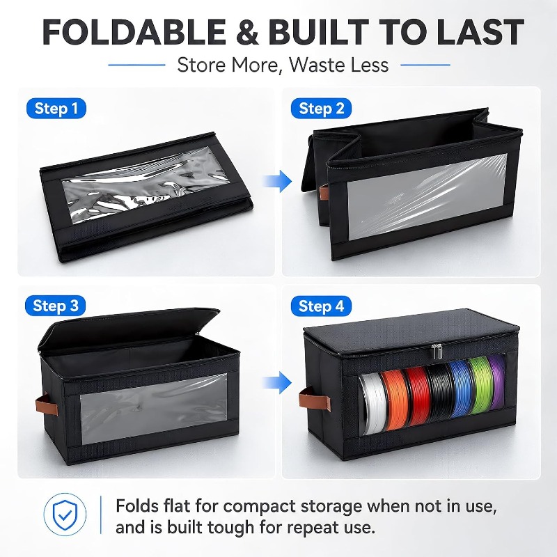 Pojemniki na filament do druka – 3D Printing Deck Box recenzja i cena