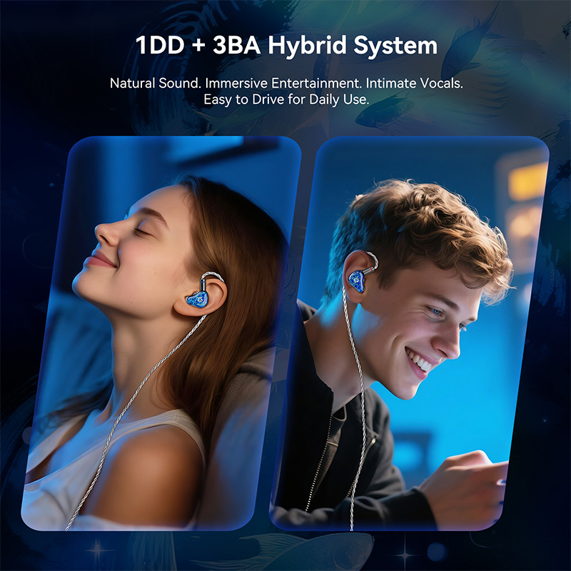 KBEAR Voyages HiFi SR-8 1DD+3B – 3D Printing Videos recenzja i cena