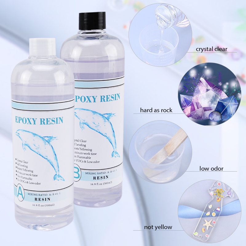 1:1 Przezroczysta żywica epoks – 3D Printing Epoxy Resin recenzja i cena