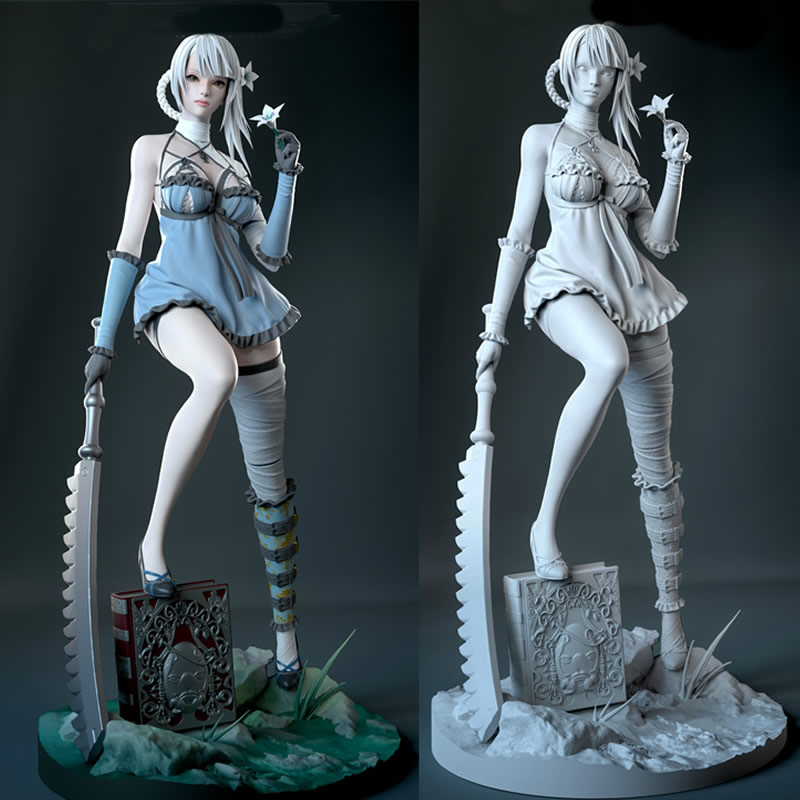 31CM postać z gry 6004 Kaine M – 3D Printing Character recenzja i cena