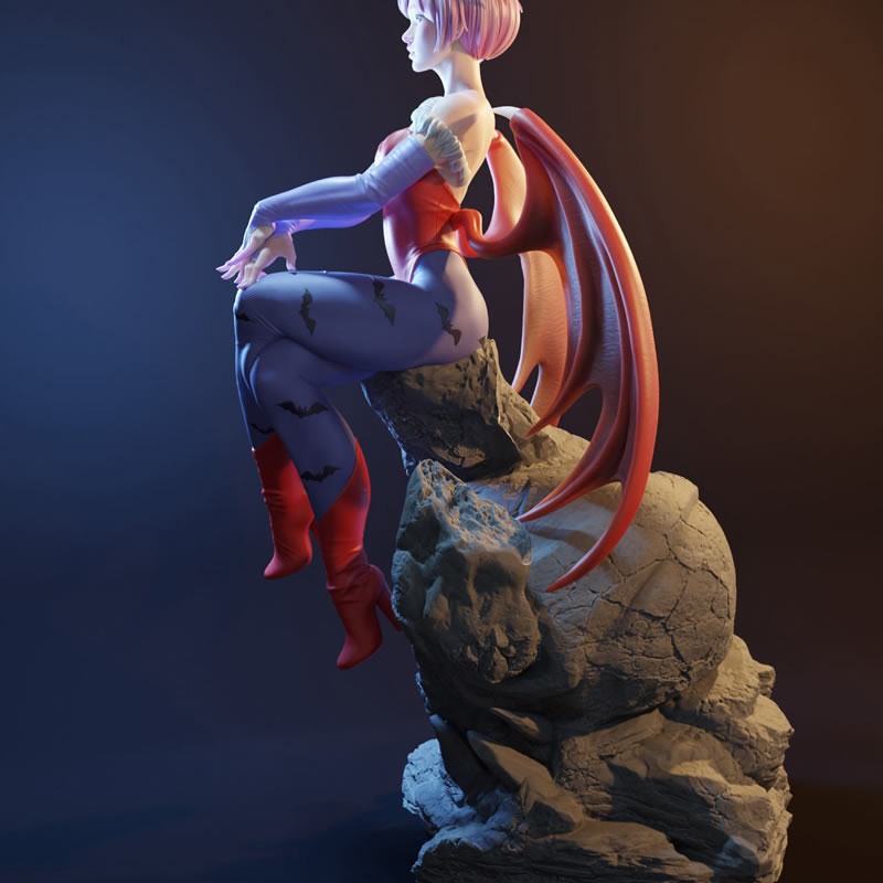 Postać z gry LILITH Morrigan A – 3D Printing Character recenzja i cena