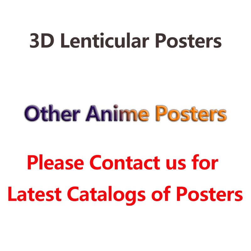 Anime 3D soczewkowe plakaty od – 3D Printing Room recenzja i cena
